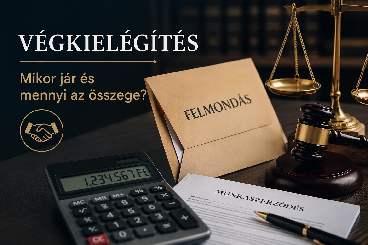 Mikor jár végkielégítés? Hogyan számítják ki az összegét? Ismerje meg a végkielégítés szabályait és jogait munkajogi ügyvéd magyarázatával.